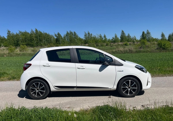 Toyota Yaris cena 57800 przebieg: 86000, rok produkcji 2018 z Miastko małe 781